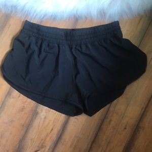 Black Linerless Lululemon Shorts